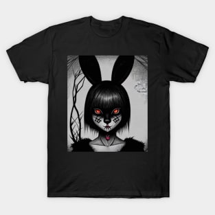 Bunny scratchy face T-Shirt